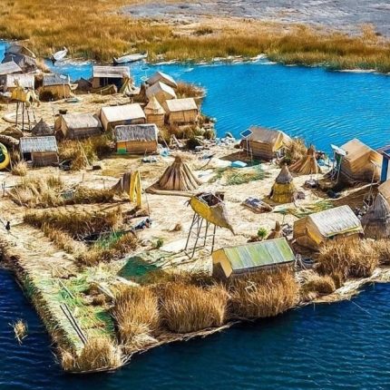 Uros Floating Island: Puno (3810 meters above sea level).